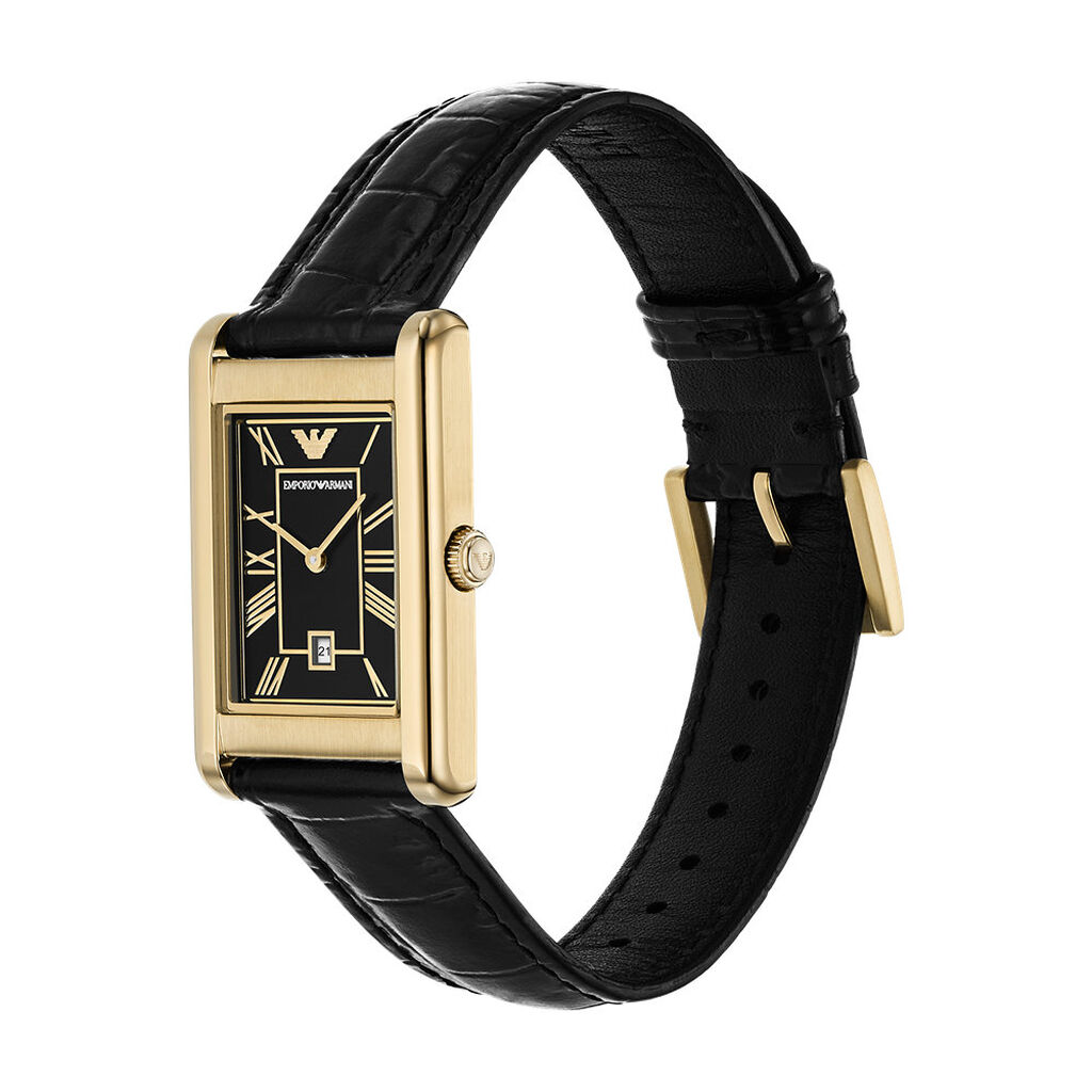 Montre Emporio Armani Noir - Montres Homme | Histoire d&rsquo;Or
