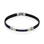 Bracelet Jourdan Cuir Bleu - Bracelets Homme | Histoire d&rsquo;Or