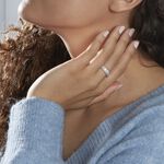 Bague Nataelle Argent Blanc Oxyde De Zirconium - Bagues avec pierre Femme | Histoire d&rsquo;Or