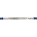 Bracelet Identité Acier Blanc Boules Sebastino Lapis Lazuli - Bracelets fantaisie Homme | Histoire d’Or