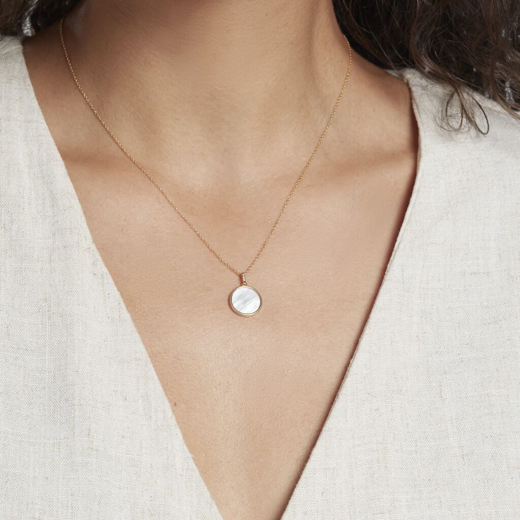 Pendentif Ultane Or Jaune Nacre - Pendentifs Femme | Histoire d’Or