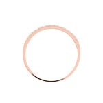 Alliance Klimka Or Rose Oxyde De Zirconium - Alliances Femme | Histoire d&rsquo;Or