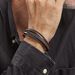 Bracelet Jourdan Byron Acier Blanc - Bracelets Homme | Histoire d’Or