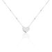 Collier Argent Blanc Careen - Colliers fantaisie Femme | Histoire d’Or