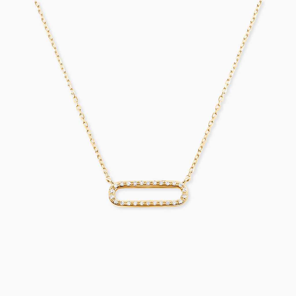 Collier Marshall Or Jaune Diamant - Colliers Femme | Histoire d&rsquo;Or