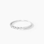 Alliance Terance Or Blanc Diamant - Alliances avec pierres  | Histoire d&rsquo;Or