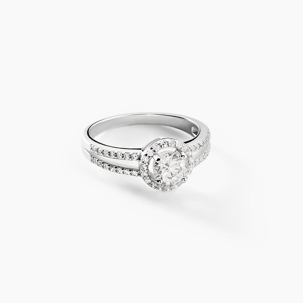 Bagues solitaires Argent pas cher Histoire d Or