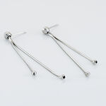 Boucles D'oreilles Pendantes Yuzu Argent Blanc - Boucles d'oreilles fantaisie Femme | Histoire d&rsquo;Or