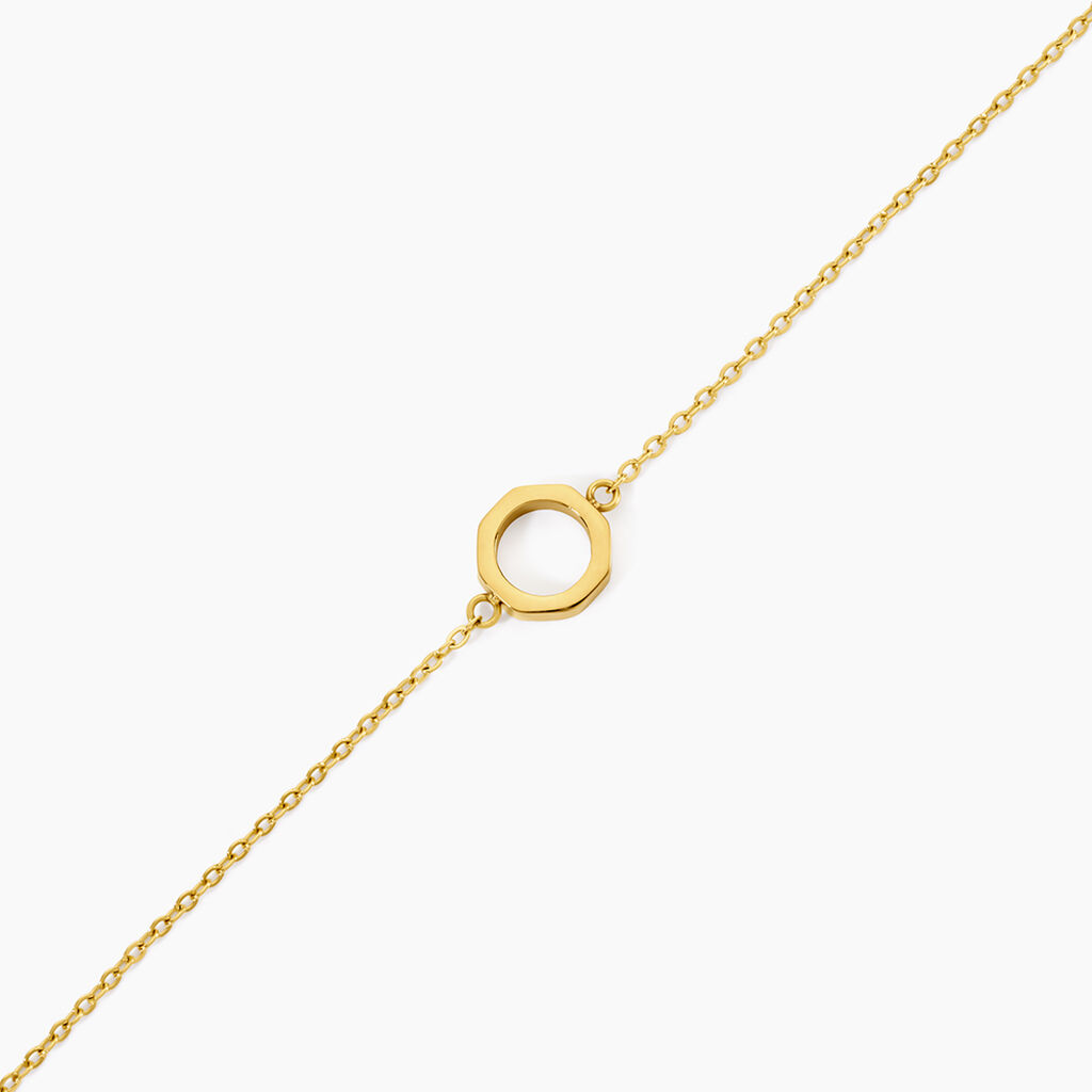 Bracelet Fino Acier Jaune - Bracelets Femme | Histoire d’Or