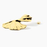 Boucles D'Oreilles Puces Katty Acier Jaune - Boucles d'oreilles fantaisie Femme | Histoire d&rsquo;Or
