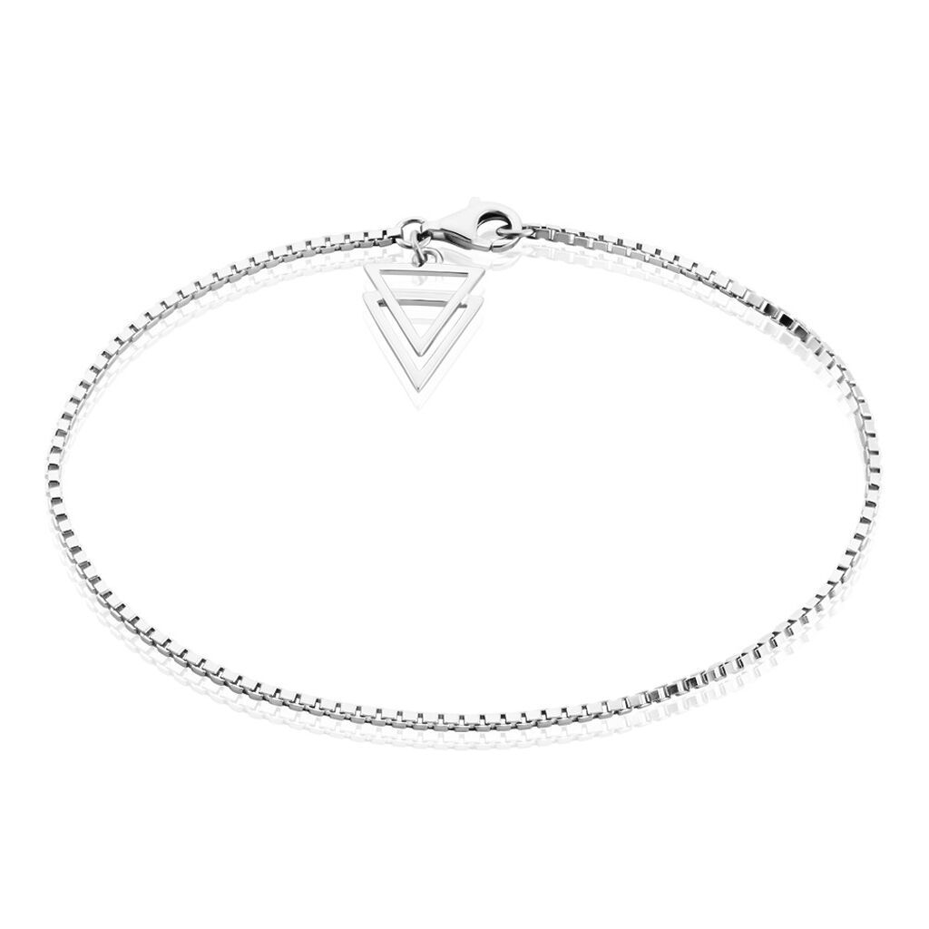Bracelet Aune Argent Blanc - Bracelets Homme | Histoire d&rsquo;Or