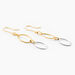 Boucles D'oreilles Pendantes Lucia Or Bicolore - Boucles d'oreilles pendantes Femme | Histoire d’Or