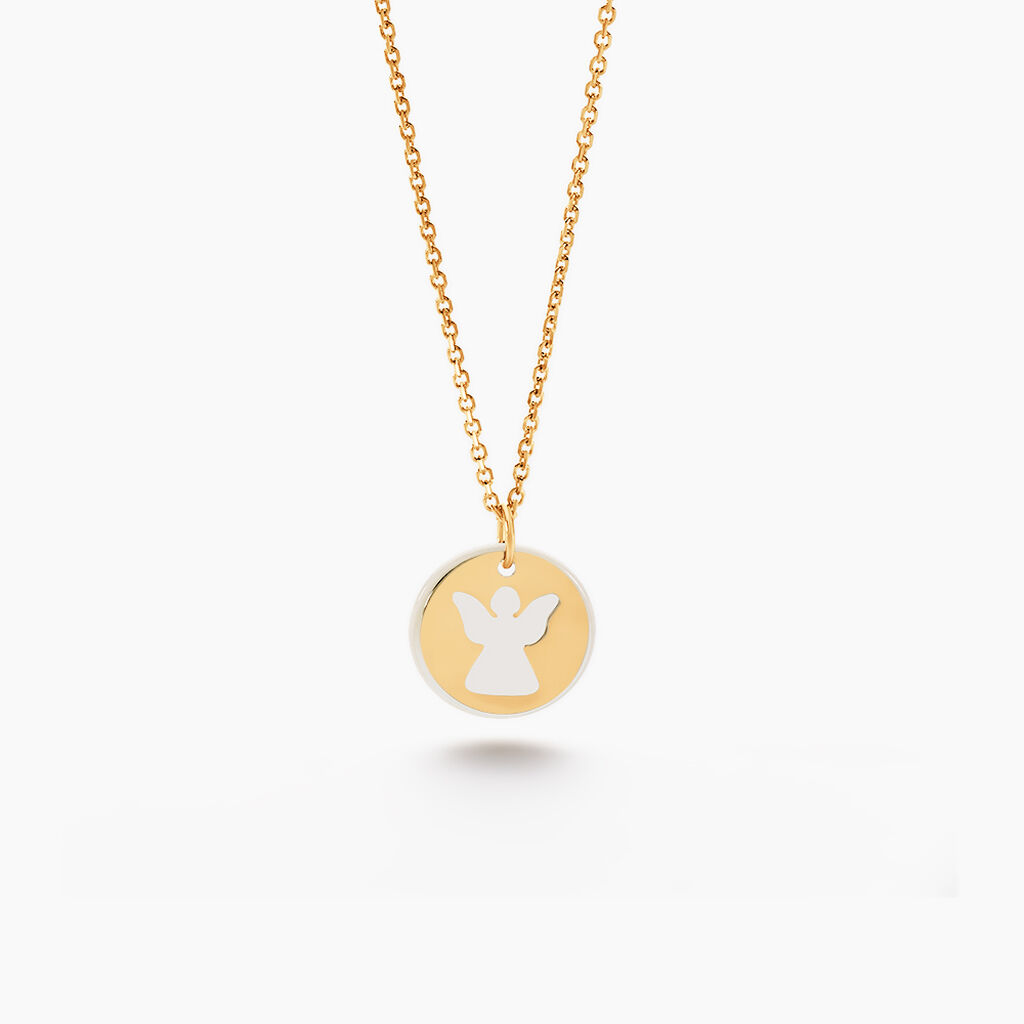 Collier Philana Or Jaune Nacre - Colliers Baptême Enfant | Histoire d’Or