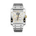 Montre Montignac Square Blanc - Montres Homme | Histoire d’Or