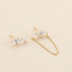 Bijoux D'oreilles Sparkle Or Jaune Oxyde De Zirco - Ear cuffs Femme | Histoire d&rsquo;Or