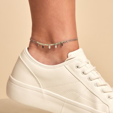 Bracelet De Cheville Fantaisie - Chaîne Tressée Avec Pendentifs étoile De Mer Et Tortue - Bijou Corps Mode été