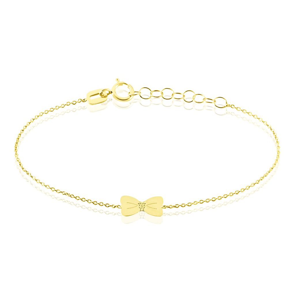 Bracelet Evonne Noeud Or Jaune - Bracelets Enfant | Histoire d’Or