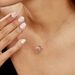 Collier Argent Bicolore Serapis Oxydes De Zirconium - Colliers Coeur Femme | Histoire d’Or