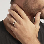 Alliance Telio Ruban Plat Or Blanc - Alliances Unisex | Histoire d&rsquo;Or