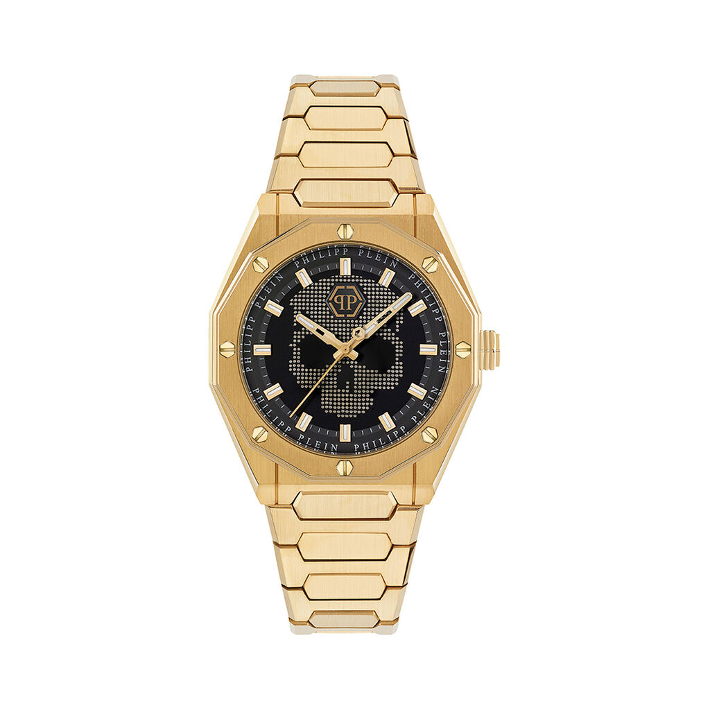 Montre Philipp Plein High-Conic Noir - F&ecirc;te des p&egrave;res Homme | Histoire d&rsquo;Or