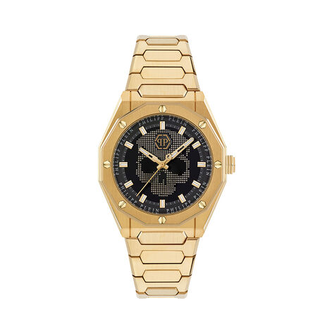 Montre Philipp Plein High-Conic Noir - F&ecirc;te des p&egrave;res Homme | Histoire d&rsquo;Or