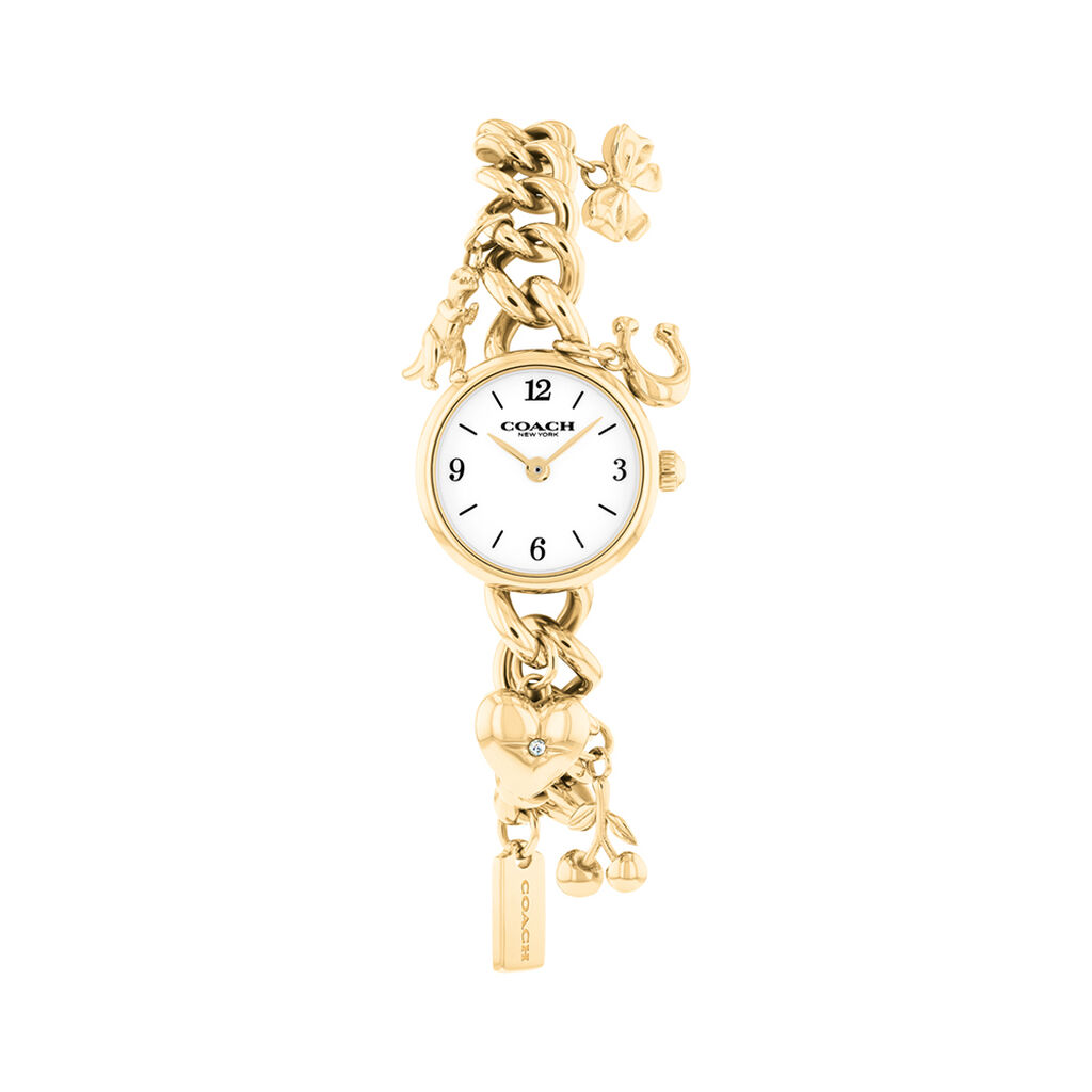 Montre Coach Iris Blanc - Montres Femme | Histoire d&rsquo;Or