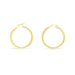 Cr&eacute;oles Udara Or Jaune - Boucles d'oreilles cr&eacute;oles Femme | Histoire d&rsquo;Or