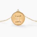 Collier Astrolae Or Jaune Diamant - Colliers Zodiaque Femme | Histoire d&rsquo;Or