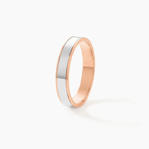 Alliance Hevan Ruban Or Bicolore - Alliances Unisex | Histoire d&rsquo;Or