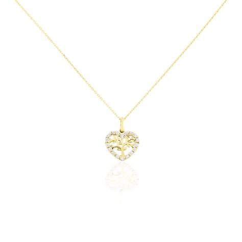 Collier Or Jaune Norissa Diamants - Colliers Femme | Histoire d’Or