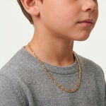 Cha&icirc;ne Esma Maille Alternee 1/3 Or Jaune - Cadeaux de naissance Enfant | Histoire d&rsquo;Or