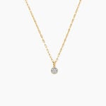 Collier Or Jaune Luminata Diamants - Colliers Femme | Histoire d&rsquo;Or