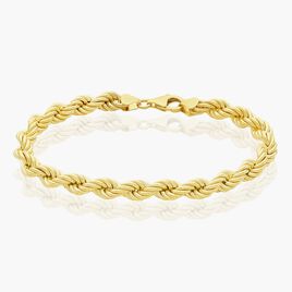 Bracelet Jerry Maille Corde Or Jaune - Bracelets chaîne Femme | Histoire d’Or