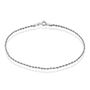 Bracelet Jerry Maille Corde Or Blanc