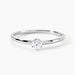 Bague Solitaire Natalia Pl Platine Blanc Diamant - Bagues solitaires Femme | Histoire d’Or