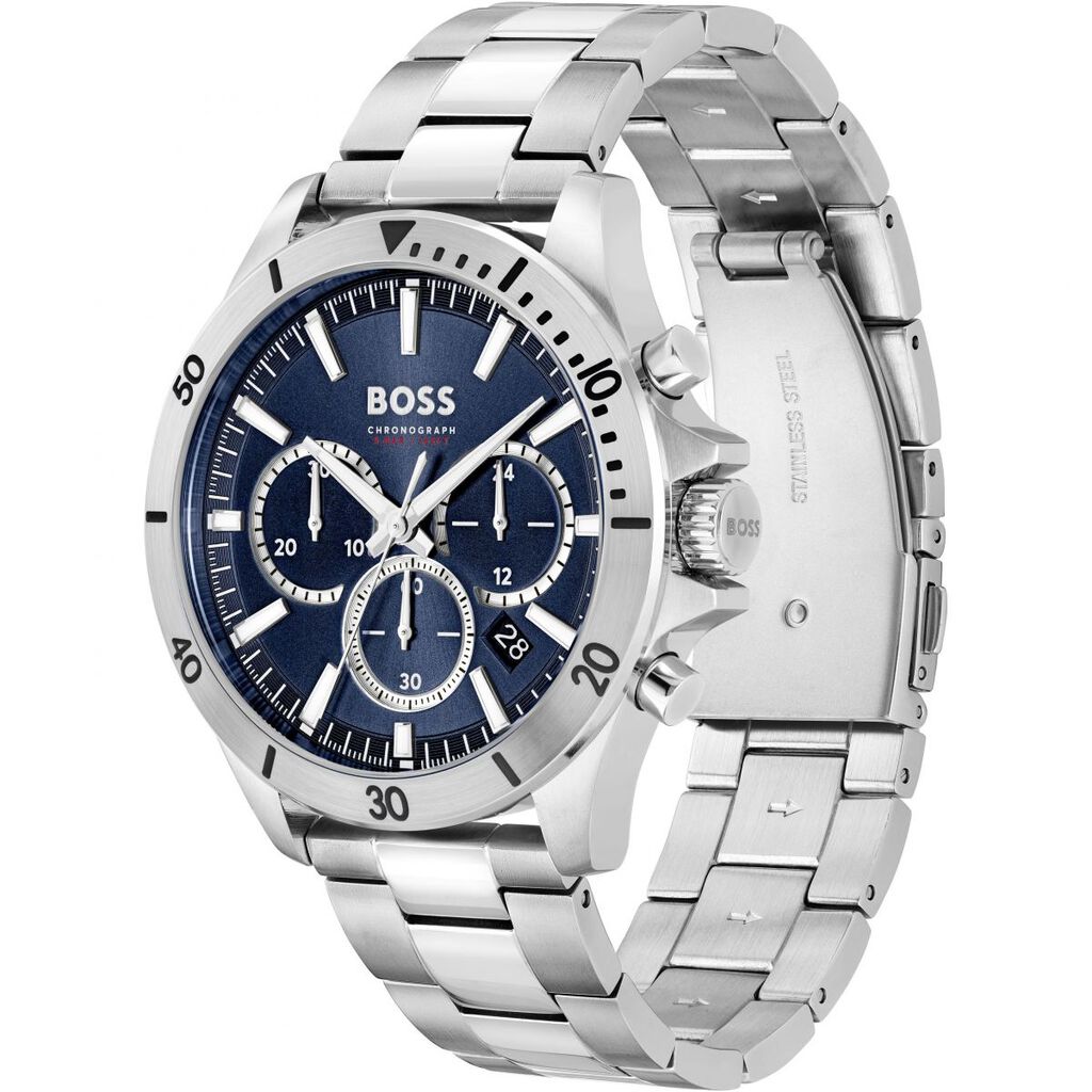 Montre Boss Troper Bleu - Id&eacute;es cadeaux Homme | Histoire d&rsquo;Or