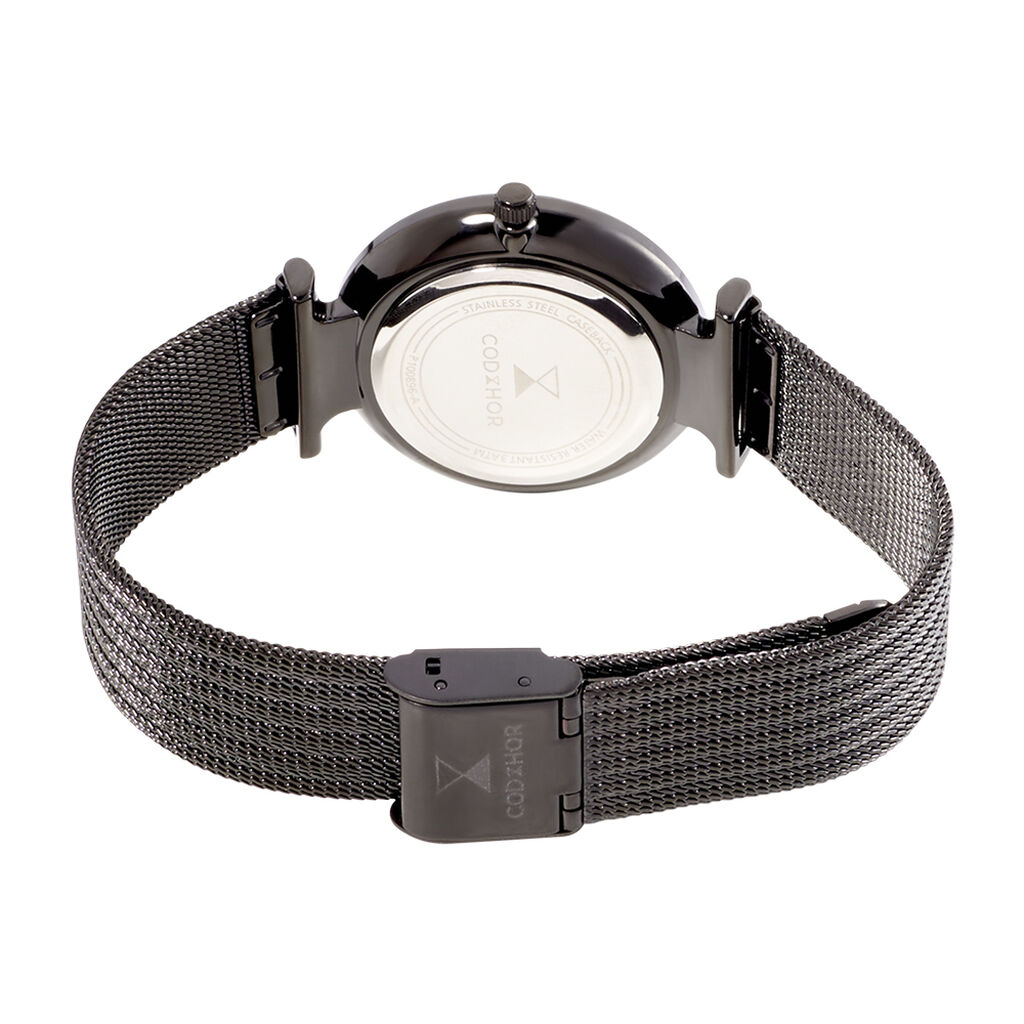 Montre Codhor Nidia Noir - Montres Femme | Histoire d&rsquo;Or