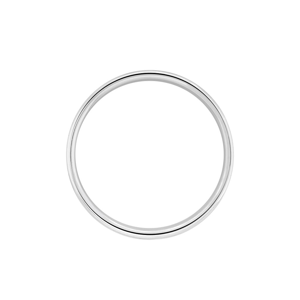 Alliance Gontran Ruban Bomb&eacute; Or Blanc - Alliances Famille | Histoire d&rsquo;Or