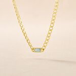 Collier Chain Or Jaune Topaze - Colliers Femme | Histoire d&rsquo;Or