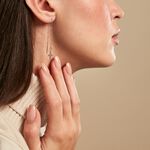 Boucles D'oreilles Pendantes Gaiana Argent Blanc - Boucles d'oreilles fantaisie Femme | Histoire d&rsquo;Or