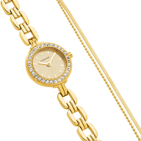 Coffret De Montre Codhor Sissi Doré - Montres Femme | Histoire d’Or