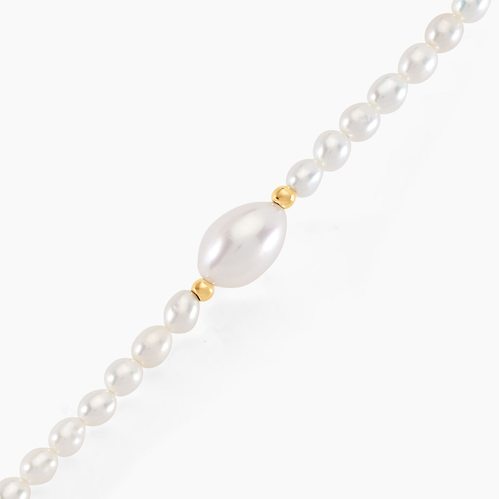 Bracelet Akil Or Jaune Perle De Culture - Bracelets Femme | Histoire d’Or