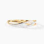 Bague Ursulla Or Jaune Diamant - Bagues avec pierre Femme | Histoire d&rsquo;Or