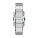 Montre Fossil Carraway Jumping Hour Argent&eacute; - Montres &eacute;tanches Homme | Histoire d&rsquo;Or