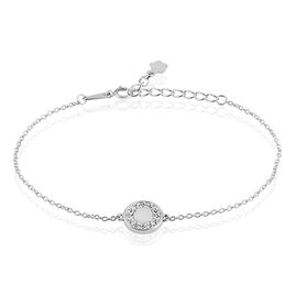 Bracelet Amory Argent Blanc Oxyde De Zirconium - Bracelets fantaisie Femme | Histoire d’Or