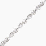 Bracelet Anka Argent Blanc Oxyde De Zirconium - Bracelets Femme | Histoire d&rsquo;Or