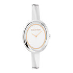Montre Calvin Klein Twisted Bezel Blanc - Montres Femme | Histoire d&rsquo;Or