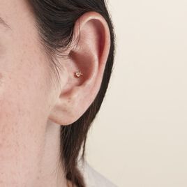 Piercing D'oreilles Acier Doré Piia Oxyde De Zirconium - Bijoux Famille | Histoire d’Or
