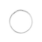 Bague Smina Or Blanc Diamant - Bagues avec pierre Femme | Histoire d&rsquo;Or