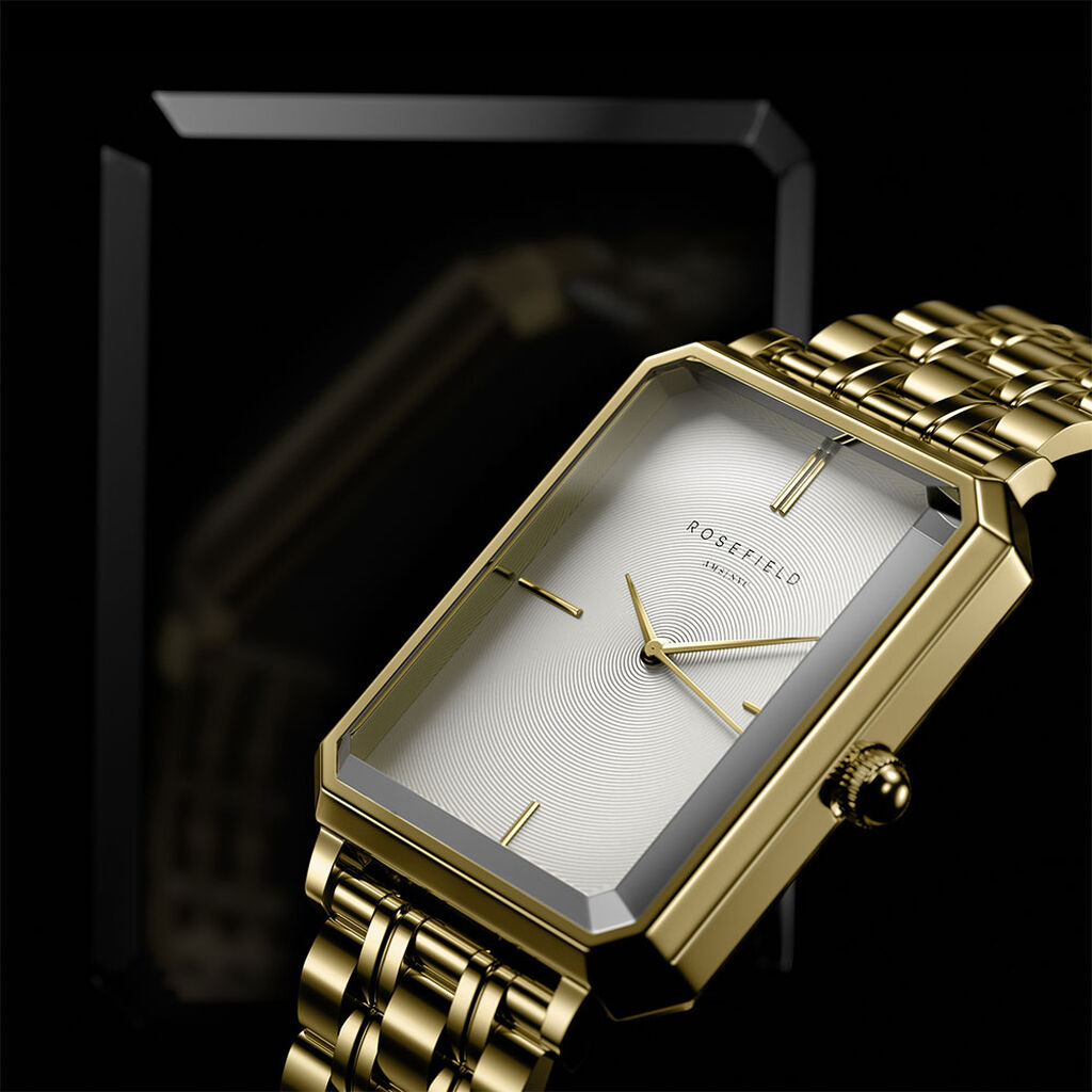 Montre Rosefield Octagon Blanc - Montres Femme | Histoire d’Or
